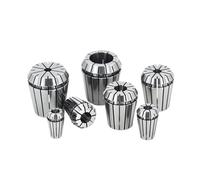 Spring Collet ER Collet Chuck ER11 ER16 ER20 ER25 ER32 Spring Clamping Tool 0.005MM .003MM Collets CNC Milling Cutter Lathe Tools(0.005MM,ER11-7MM)