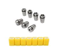 Spring Collet ER11 ER16 ER20 ER25 ER32 Collet Chuck Set Spring for CNC Machining Center Engraving Machine Lathe Mill Tool(ER11-8PCS)