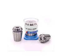 Spring Collet ER11 ER16 ER20 ER25 ER32 ER40 Spring Collet Chuck 0.005mm AA UP High Precision Milling Tool Holder CNC Machining Center(6MM,AA,ER11)