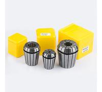 Spring Collet Set 1/5pcs ER25 ER32 ER40 ER Precision Spring Collet Chuck 1MM 10MM 20MM for CNC milling Tool Holder Engraving Machine Spindle Motor Lathe Milling Tool(5PCS,ER40 10)