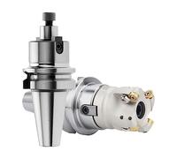 Spring Collet Set 1 PCS Bt30 bt40 FMB FMB22 FMB27 FMB32 Tool Holder 45L 60L 100L CNC maching Center Lathe Tool Holder face milling Cutter bap 300r 400r Lathe Milling Tool (Size : BT40-FMB22-45L)
