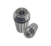 Spring Collet Set 1PCS/5PCS ER8 ER11 ER16 ER20 1mm 5mm 10mm Spring Collet High Precision ER Set for CNC Engraving Machine Lathe Mill Tool(Silver 5PCS,ER16-7.5)
