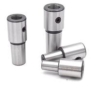 Spring Collet Set 1PCS B18 B16 B12 B10 Drill Chuck Arbor Adapter Motor Shaft Connecting Rod with Inner Hole 8mm 9 10 11 12mm 13 14 15 16 17 18 19 20mm Lathe Milling Tool (Size : Inner Hole 8mm-B16)