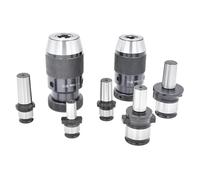 Spring Collet Set 1PCS Keyless Self Tightening Drill Chuck B12 B18 GT12 B16 GT24 TC820 Adapter Sleeve Quick Chuck Drilling Machine Tools Lathe Milling Tool(GT12-B16(1-13mm))