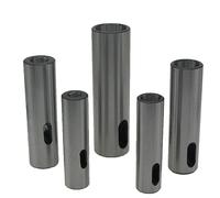 Spring Collet Set 1pcs Outside Straight Shank Transfer to Inner Taper Shank Drill Sleeve Morse Tapper Shank 1 2 3 Straight Shank Reducer Variabl Lathe Milling Tool (Color : D40-MT4-140L)
