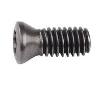 Spring Collet Set 50pcs/lot M1.8 M2 M2.5 M3 M3.5 M4 M5 M6 torx Screw for Carbide Turning Inserts CNC Lathe Tool Accessory Alloy Steel 12.9 Lathe Milling Tool(M2.5 x 6)