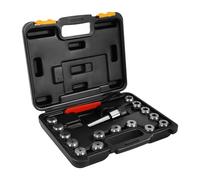 Spring Collet Set,Collet Chuck Set for CNC Engraving Machine & Milling Lathe Tools MT3 ER32 M12 Collet Chuck and 15 ER32 Spring Collets,Applying to Mt3 Er32 M12 Machine Tools,0.02mm Combined Accuracy