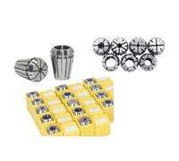 Spring Collet Set ER11 ER16 ER20 ER25 Collet Chuck Set 1-16mm Spring for CNC Machining Center Engraving Machine Lathe Mill Tool ER Collect(ER11 7pcs (1-7mm))