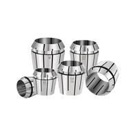 Spring Collet Set ER11 ER16 ER20 ER25 ER32 ER40 ER Collet Clamping Tool Collets Drill Chuck Milling Cutter Holder Bracket(ER16(11-12.7mm) 3PCS)