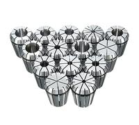 Spring Collet Set ER11 ER16 ER20 ER25 ER32 ER40 spring collet chuck Accuracy 0.008mm for CNC milling tool holder Engraving machine spindle motor Lathe Milling Tool (Size : ER11 1 7MM(13PCS))