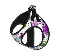 Spring Colorful Butterfly Adjustable Reflective Harness Leash Set For Cats And Dogs, Soft Breathable Mesh Vest With Escape-Proof Design For Small Pets