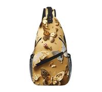 Spring Colorful Butterfly Crossbody Sling Bag Crossbody Shoulder Chest Bag Shoulder Strap Waist Fanny Pack Men Women