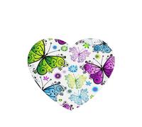 Spring Colorful Butterfly Printing 10 Pcs Air Freshener Cards,Car Scented Hanging Sheets Air Freshener Set For Car Decoration