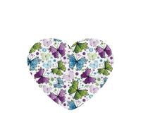 Spring Colorful Butterfly Printing 10 Pcs Car Air Freshener Fragrant Sheets,Car Hanging Accessories With Strings For Decor
