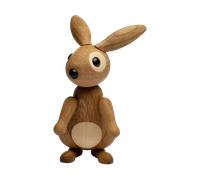 Spring Copenhagen Bonnie rabbit decoration 12.5 cm Oak