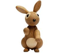 Spring Copenhagen - Bounce Wooden Figurine Rabbit - Nature