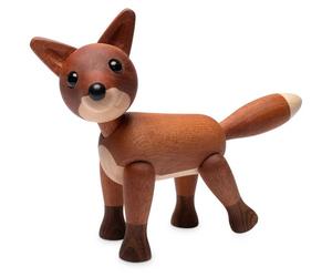 Spring Copenhagen - Foxy Wooden Figurine Fox - Red