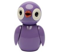 Spring Copenhagen - Grateful Spring Bird Wooden Figurine 6.5 cm, Lilac - Purple
