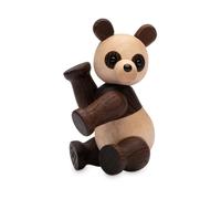 Spring Copenhagen Pixi Panda decoration maple 9 cm Brown