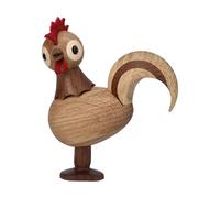Spring Copenhagen Rise rooster figurine Beige, 4.2x12x10.5 cm