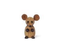 Spring Copenhagen The City Mouse Wooden Figurine - Magical Handmade Decoration