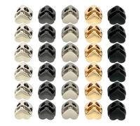 Spring Cord Locks 30 Pieces 5 Colors Adjustable Heart-Shaped Slider | Paracord Cord Fastener for Shoelaces Hoodie Windbreakers Sportswear Knitting Backpacks Bags
