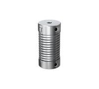 Spring Couplers D26L55 Zinc Alloy Flexible Motor Shaft Rotary Encoder Coupling 6mm 8mm 10mm LP 1Pcs(6mmX6mm)