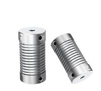Spring Couplers LP-D-D26L38 Zinc Alloy Flexible Motor Shaft Rotary Encoder Coupling 6mm 8mm 10mm LP(13mmX13mm)