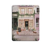 Spring Day Florist's Dog Retro Poster Metal Tin Sign Chic Art Retro Iron Painting Bar People Cave Cafe Family Garage Poster Wall Decoration 12x16inch(30x40cm)