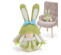 - Spring Decoration, Easter Doll, Holiday Figure of a Faceless Fairy with Rabbit Ears - Easter Decoration for Sofa, Desk, Bed, Living Room, College Dorm