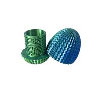 Spring Decorations Home Mystery Egg Puzzle For Birthday 3D Maze With Hidden Compartment For Reusable Surprise Holder Birthdays Eas (A, 8 3cm)