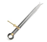 Spring Divider, 250mm Adjustable Caliper Fine Ground Carbon Steel Brass Inside Spring Caliper Professional Precision Drafting Compass Tool for Mechanical Marking Leather Making (250mm)