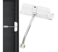 Spring Door Closers, Automatic Gate Spring Soft Closing Closer, Easy to Install, Aluminum Alloy Spring-Loaded Soft Closing Hinge for Garden Gates, Screen Doors, Fences, Sheds
