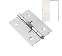 Spring Door Hinge - Adjustable Stainless Steel Joint for Car Closure, High Performance Bracket, Strong Load Displacement Closer for the Inner Frame, Bedroom, Wardrobe, Thread Plates, Door Door