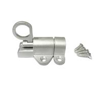 Spring Door Lock - Robust Spring Mechanism, Automatic Door Lock | Sturdy Aluminium System, Snap Lock Spring Function, Security Solution Pet Cages, Yard Areas