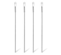 Spring Drawstring Threader,4Pcs Flexible and Elastic Drawstring Threader Tool DIY Rope Threader Clip Hoodie String Replacement Drawstring Puller for Sweatpants,Shorts,Jackets,Coat