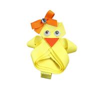 Spring Easter Theme Hair Clip Chicken/Bunnies Hair Pin Fabric Barrette For Children Festival Looking Holiday Hair Decoration