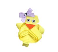 Spring Easter Theme Hair Clip Chicken/Bunnies Hair Pin Fabric Barrette For Children Festival Looking Holiday Hair Decoration