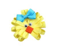 Spring Easter Theme Hair Clip Chicken/Bunnies Hair Pin Fabric Barrette For Children Festival Looking Holiday Hair Decoration