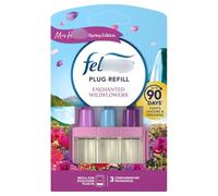 Spring Edition 3volution Plug in Refill - Enchanted Wildflowers - Renews the Freshness by Continuously & Automatically Alternating Between 3 Scents Every 45 Minute - Lasts up to 90 days