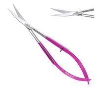 Spring Embroidery Scissors and Cross Stitch Sewing Craft Small Tool Scissor (Pink Curved)