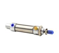 Spring Entend Mini Air Pneumatic Cylinder Single Acting Round Cylinder with Spring Bore16 20 25 32 40mm Stroke 10-150mm Fast Response, for Manufacturing(MTA25,75MM)