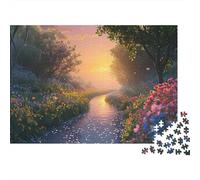 Spring Evening Puzzles for Adults 1000 Pieces in Vibrant Colours Favourites Jigsaw As A Logic Skill Puzzle for Beautiful Decoration Puzzle 70x50cm/1000pcs