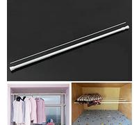 Spring Extendable Telescopic Net Voile Tension Rod Rods Curtain Rail Pole (40-61CM (16-24 INCH))