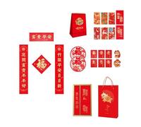 Spring Festival 2025 Snake Year Celebration Pack With Essential Decors Items For A Prosperous Chinese New Chinese New Decoration
