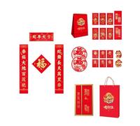 Spring Festival 2025 Snake Year Celebration Pack With Essential Decors Items For A Prosperous Chinese New Snake New Supplies