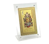 Spring Festival Blessing Card - Copper Wealth Keepsake - Spiritual Blessing Card,for Luck Harmony Success Bag Travel Holiday Home Display