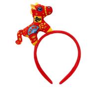 Spring Festival Headband Cute Plush Horse Headband