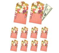 Spring Festival Red Envelope | 12 x 8 cm Versatile Japanese Style Cash Envelopes, Handcrafted Authenticity Chinese New Year Red Packet For New Year, Weddings, Christmas, Graduation