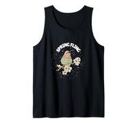 Spring Fling Cute Funny Bird Lover Designs Present Tank Top